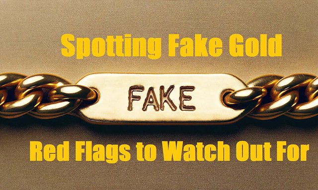 Spotting Fake Gold Red Flags to Watch Out For