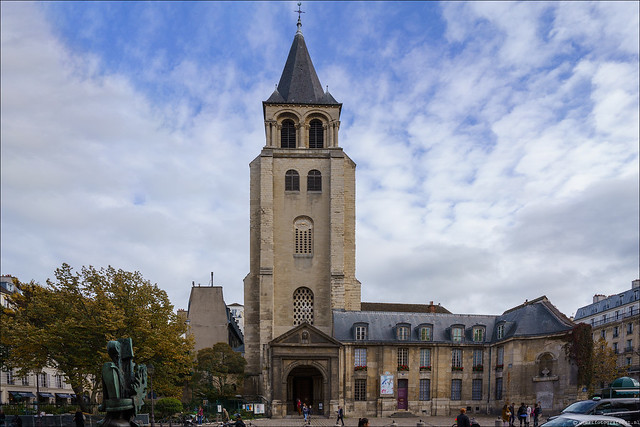 Paris - Quartier Latin: Église Saint-Germain-des-Prés