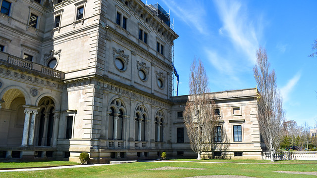 The North Side Exterior of the Breakers