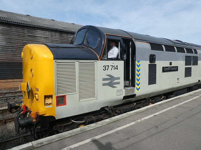 37 714 at Tenterden Town, Kent and East Sussex Railway