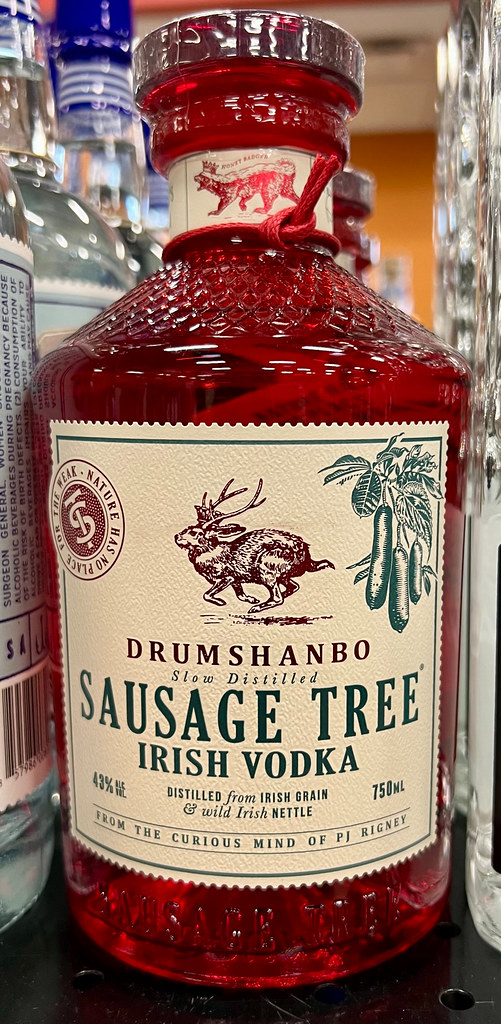 Drumshanbo Sausage Tree Irish Vodka