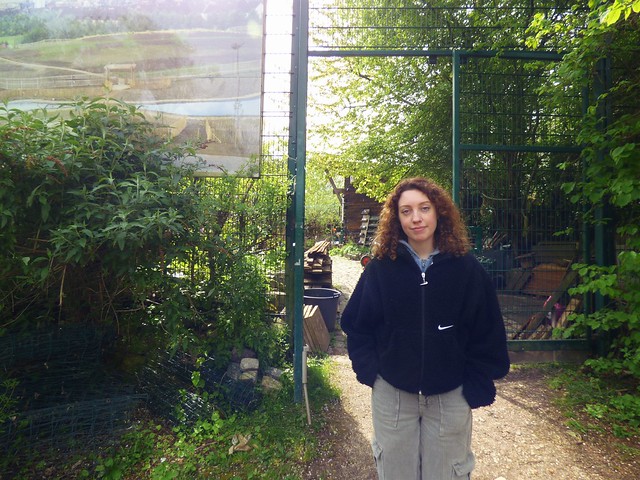 ELLIE RAMSDEN - Internationally Acclaimed Photographic Artist visited Russia Dock Woodland & Stave Hill Ecological Park on 8 April 2024 (MONDAY)