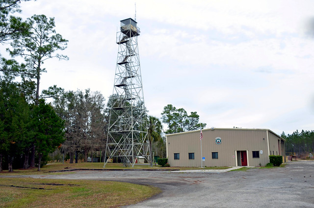 Florida, Bradford County, Florida Forestry Service, New River Forestry Station, New River Fire Tower