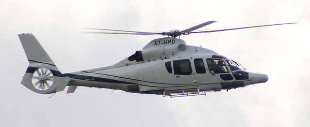 Eurocopter EC.155B1: 6850 A7-HMD Newcastle Airport