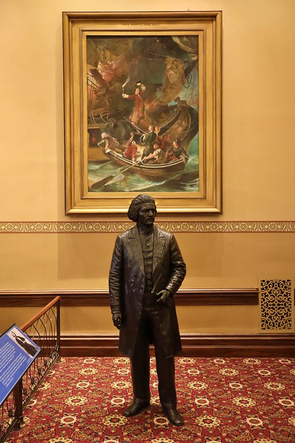 Annapolis: Maryland State House - Frederick Douglass and The Burning of the Peggy Stewart