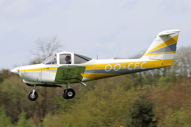 OO-CFC Piper PA-38-112 Tomahawk - 13/04/2024 EBZW Zwartberg