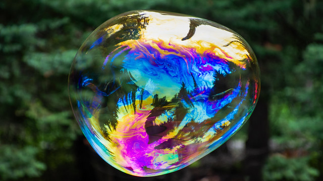 Psychedelic Rain Forest Bubble