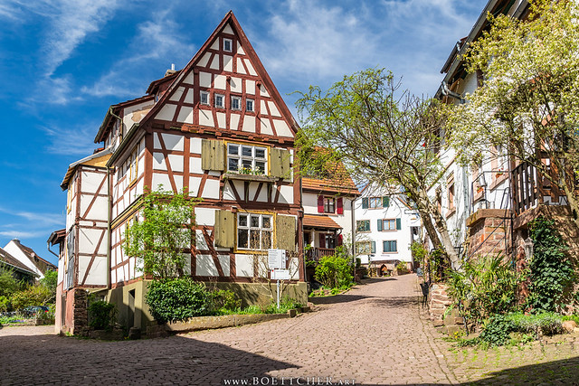 A Beautiful Day in Spring in Dilsberg's Old Town - April 2024 III