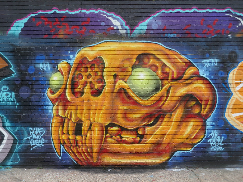 The Real Dill graffiti, Shoreditch
