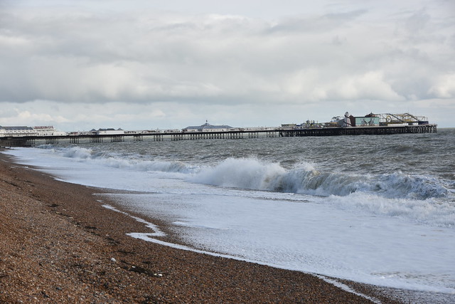 Breaking Waves at Brighton