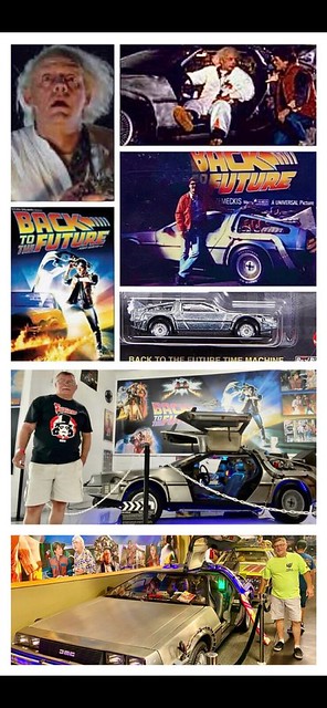 Back To The Future, Hot Wheels, produced The Back To The Future, delorean,Time Machine,I saw The Back To The Future delorean Time Machine at, Universal Studios,  in California, at, Volo Auto Museum, and another one at, Dezerland.#voloautomuseum #dezerland