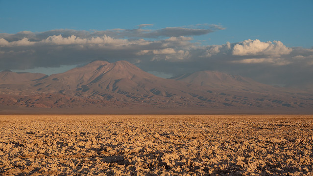 Salar de Atacama, late afternoon