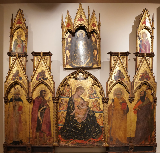 Madonna dell'Umiltà by Gregorio di Cecco, Museo dell'Opera del Duomo (Siena)