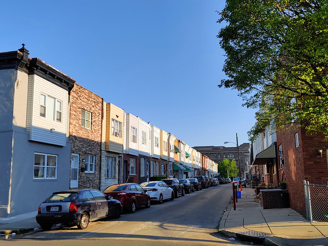 South Philly rowhouses