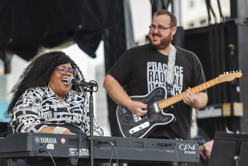 The Lilli Lewis Project at French Quarter Fest 2024. Photo by Kristen Derr.