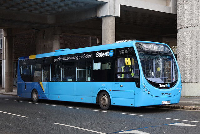SV22 XMB, Isambard Brunel Road, Portsmouth, March 18th 2024
