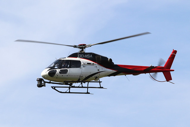 OO-HSA Eurocopter AS355N Ecureuil 2 - 13/04/2024 EBZW Zwartberg