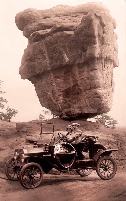 Model T and Balancing Rock