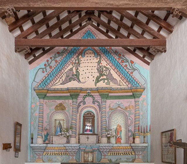 Interior, 17th century Iglesia de Nuestra Señora del Rosario, Hualfin