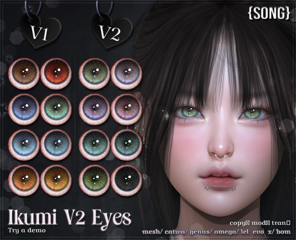 {S0NG} Ikumi V2 Eyes x Kustom9 (Event)