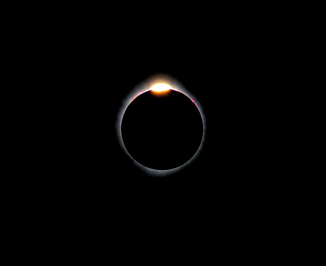 Diamond Ring - 2024 Total Eclipse