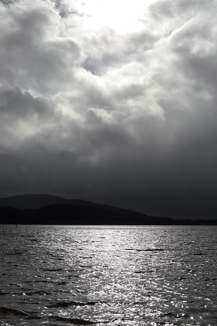 Storm brewing over Loch Morlich