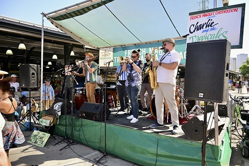 Charlie & the Tropicales at French Quarter Fest 2024. Photo by Michael White.