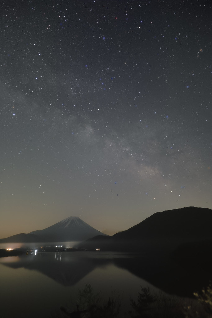 The night of Mt Fuji