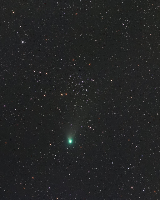 Comet C/2022 E3 (ZTF) near NGC 1647