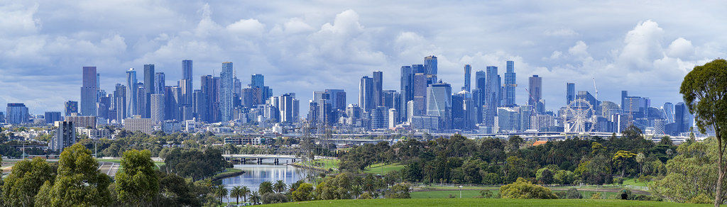 Melbourne Skyline Panorama