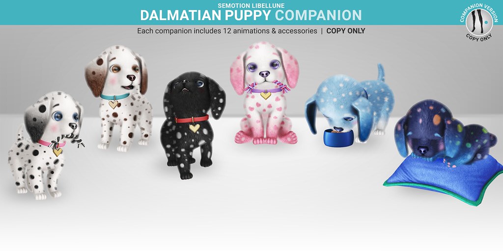 SEmotion Libellune Dalmatian Puppy Companion