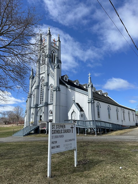 St. Stephen Roman Catholic Church. 407 Milltown Boulevard. St. Stephen, New Brunswick.