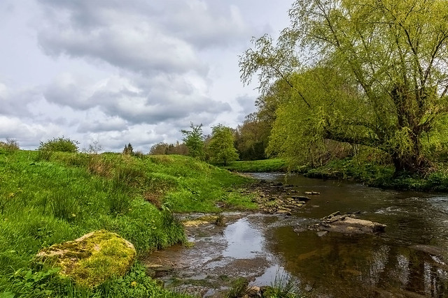 River Darwen, Pleasington Village.