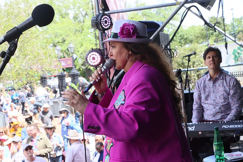 Lena Prima at French Quarter Fest 2024. Photo by Demian Roberts