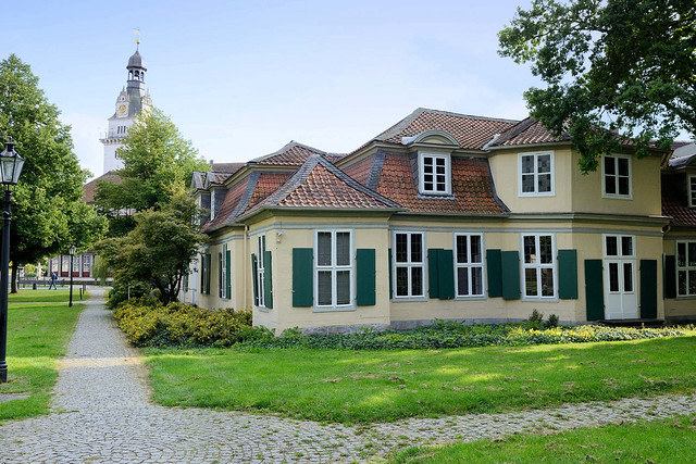 8127 Lessinghaus, ehemaligen Wohnhaus von Gotthold Ephraim Lessing  - Fotos von Wolfenbüttel, Kreisstadt des Landkreises Wolfenbüttel  in Niedersachsen.