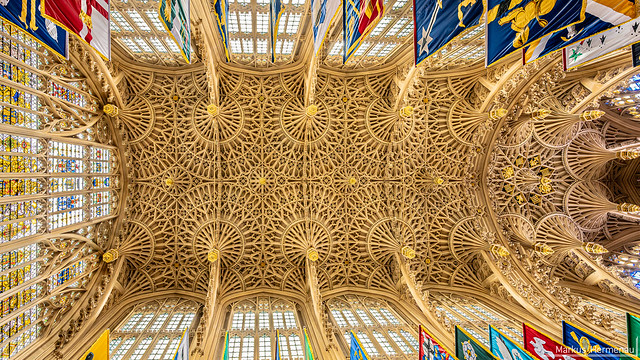 Decke der Henry VII Chapel, Westminster Abbey