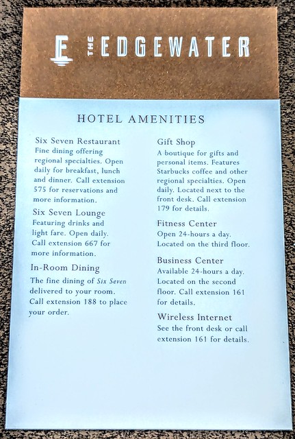 Edgewater Hotel Seattle Room Card Holder (3)