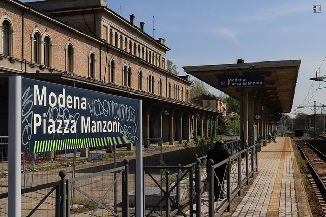 #a0776 Modena, Stazione Piccola, ferrovie provinciali