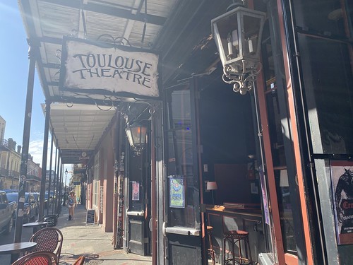 Toulouse Theatre during French Quarter Fest on Sunday, April 14, 2024. Photo by Carrie Booher.