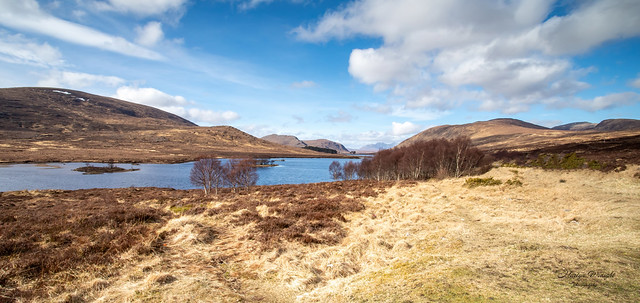 Loch Droma, Wester Ross, Highland, Scotland.