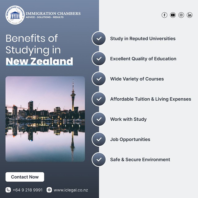 Benefits of Studying in New Zealand