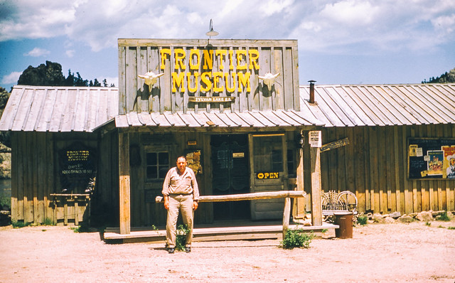 Found Kodachrome Slide -- Frontier Museum, Sylvan Lake, South Dakota