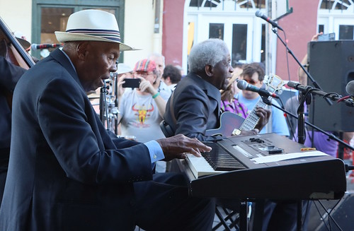 Lawrence Cotton at French Quarter Fest 2024. Photo by Demian Roberts
