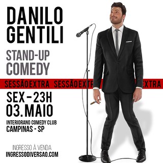 Danilo Gentili -  Stand - UP Comedy  23:00 hs