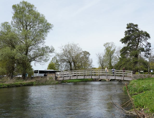 River Coln footbridge Bibury