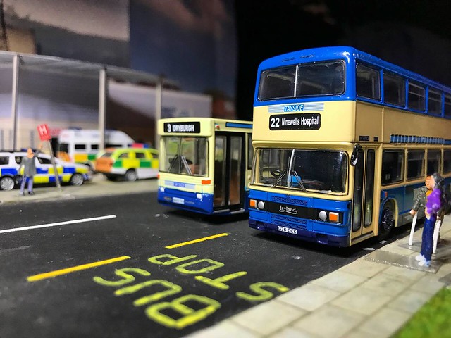 Tayside Public Transport, Leyland Olympian, 1:76 scale diecast model.