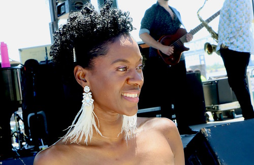 Nayo Jones at French Quarter Fest 2024. Photo by Demian Roberts