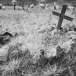 Ghost Town Trail-1 Gleeson Cemetery, Arizona Ghost Town, Infrared Image