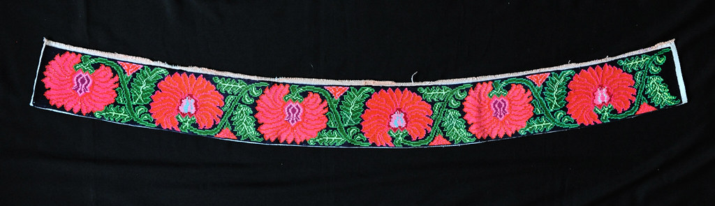 Tseltal Maya Embroidery Chiapas Mexico Flores Flowers