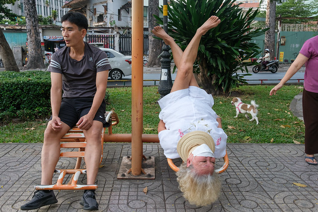 Vietnam, street scene in Ho Chi Minh City